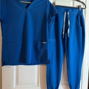 Figs Technical Collection Blue Scrub set